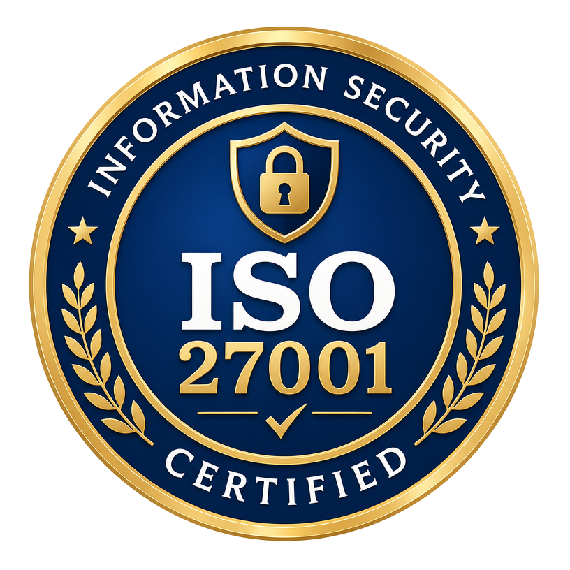 ISO 27001 certified