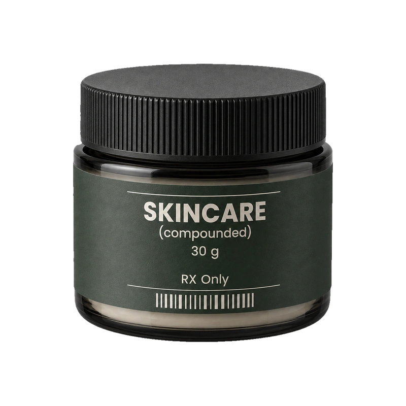 Skincare (Compounded) cream jar
